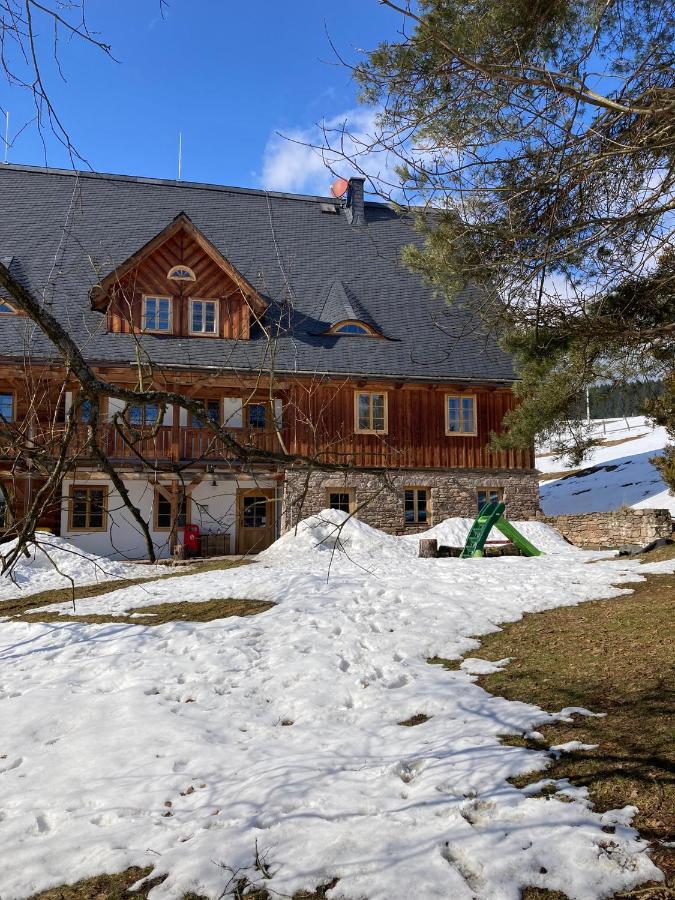 Samota U Hadince Hotel Bartosovice v Orlickych Horach Ngoại thất bức ảnh