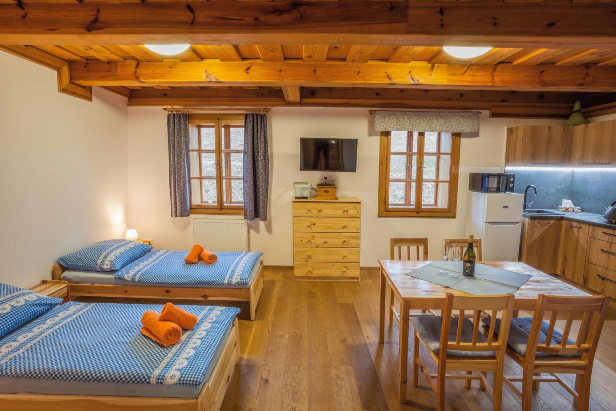 Samota U Hadince Hotel Bartosovice v Orlickych Horach Ngoại thất bức ảnh